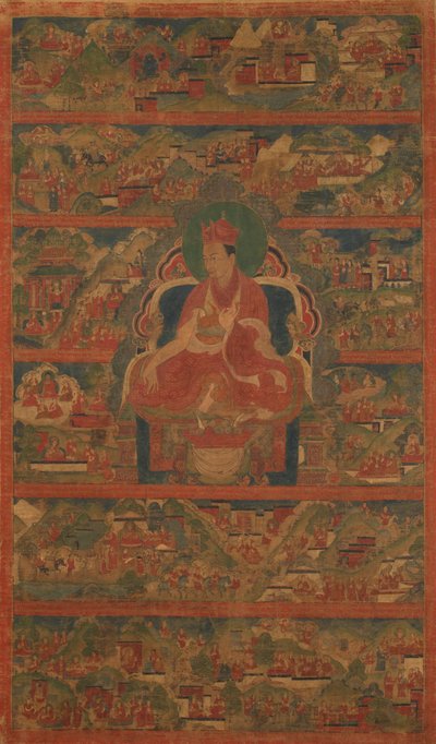 Sharmapa Lama, Chodag Yeshe Palzang, the 4th Shamar Rinpoche (1453-1554) by Unbekannt Unbekannt